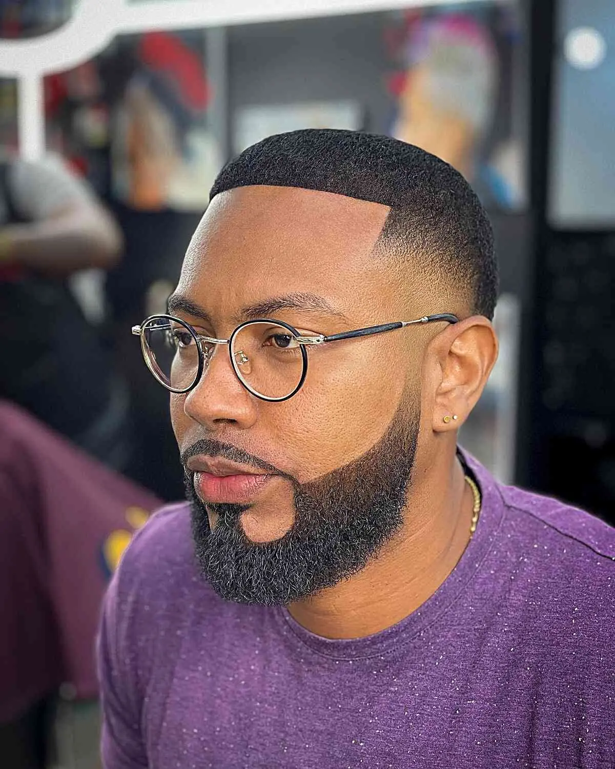 Fade and beard grooming from Wasafi Barbershop